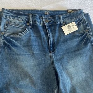 KUT- High Rise Ankle Slim Straight Leg